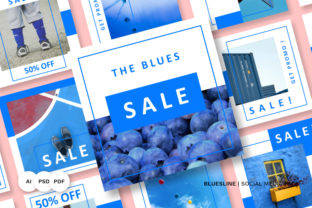 Bluesline Social Media Pack: A Versatile Tool for Modern Content Creation