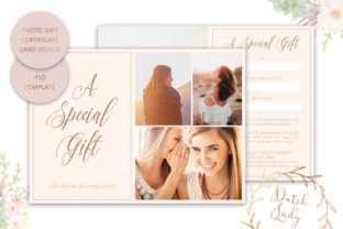 Photo Gift Card PSD Template – 15
