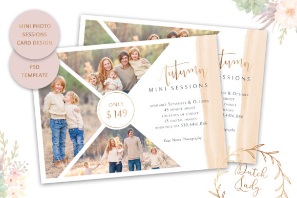 Photo Session Card Template 44: A Versatile Tool for Custom Design Needs
