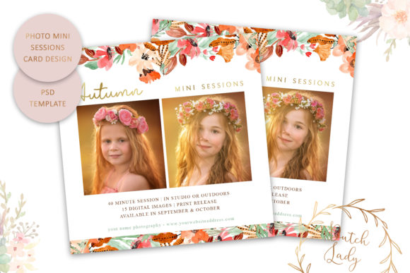 Photo Session Card Template 46: A Creative Tool for Professionals