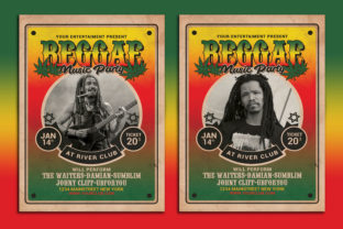 Reggae Music Flyer Design